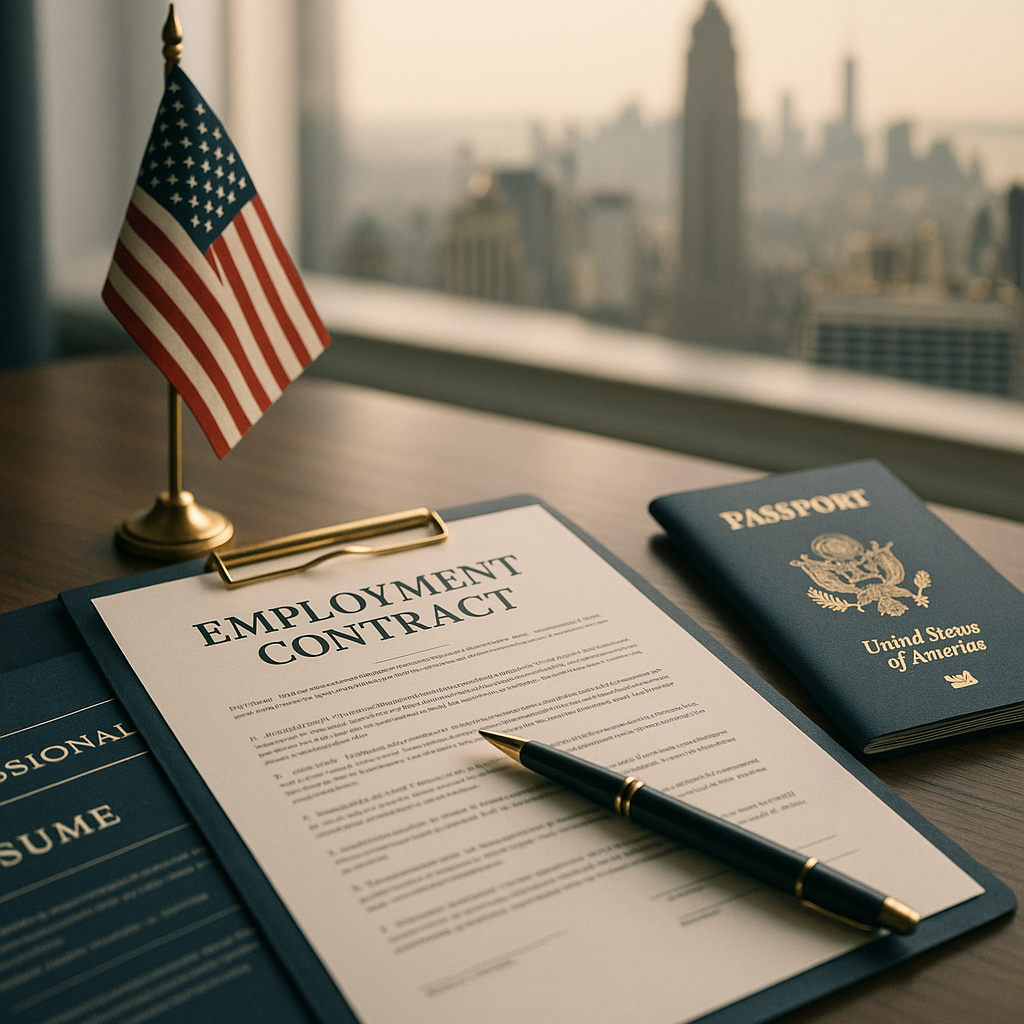 amerika iş vizesi türleri nelerdir hakkında AMR Danışmanlık bilgilendirme görseli